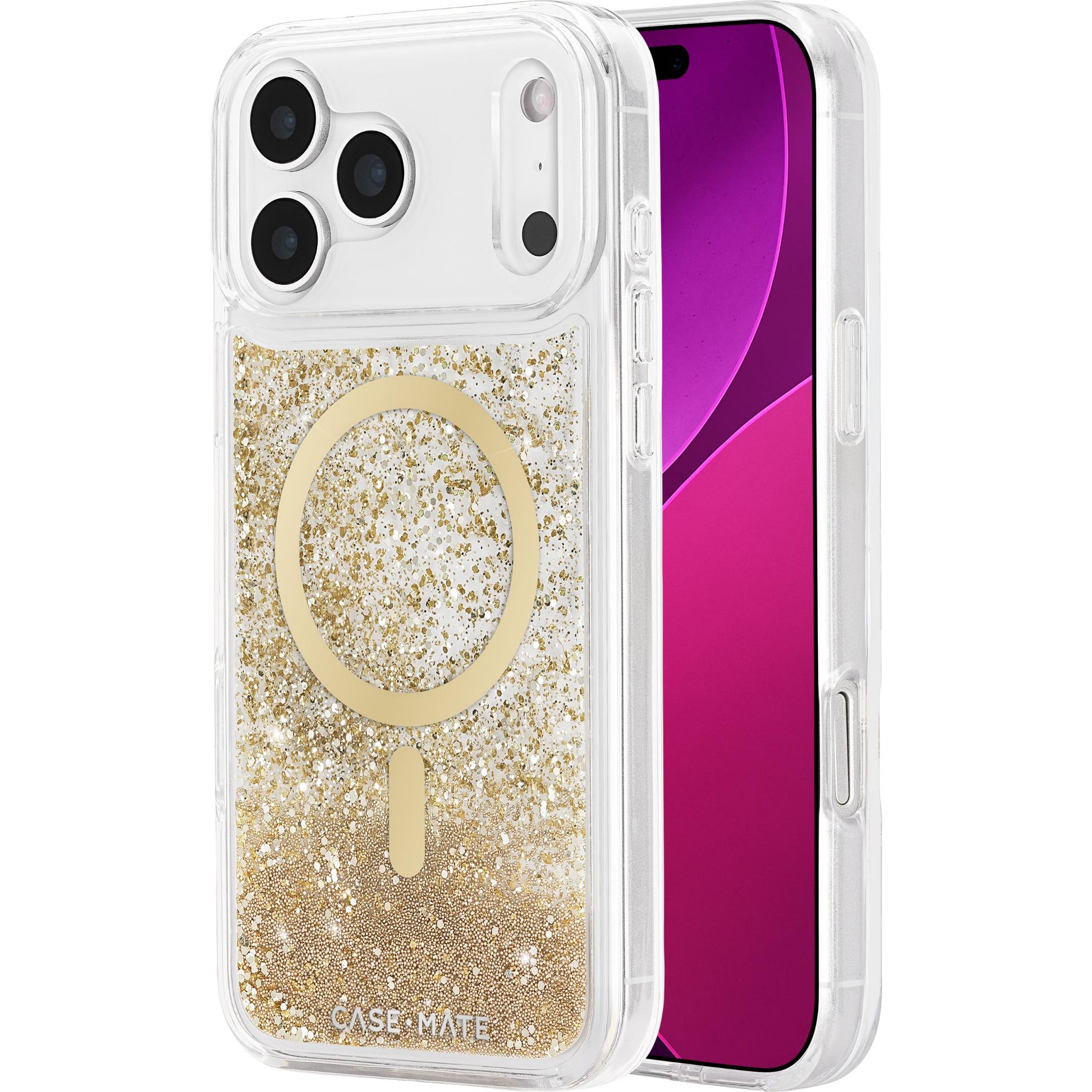 Case-Mate Waterfall MagSafe Case for iPhone 17 Pro Max (Gold)
