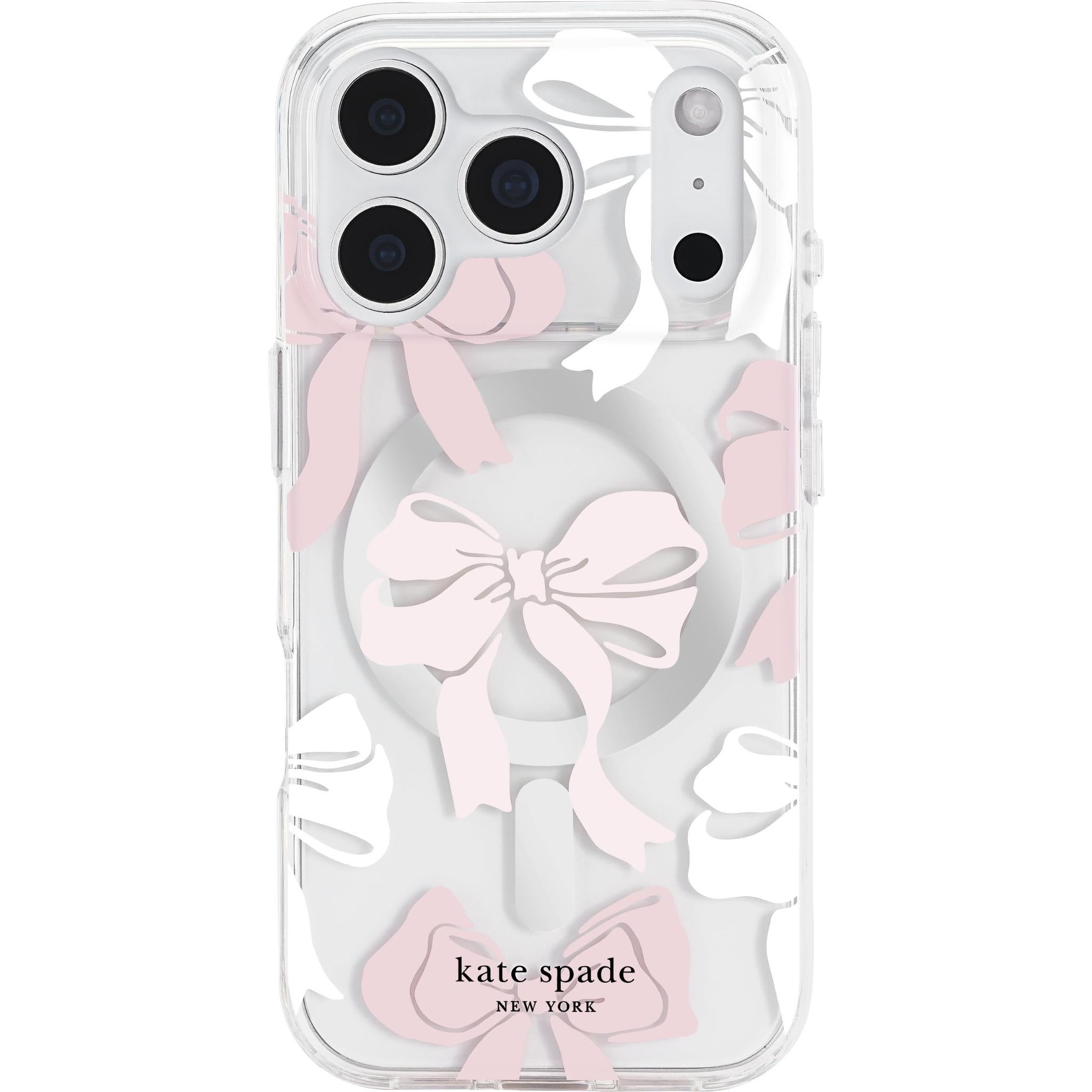 Kate Spade Protective MagSafe Case for iPhone 17 Pro (Tied with a Bow)