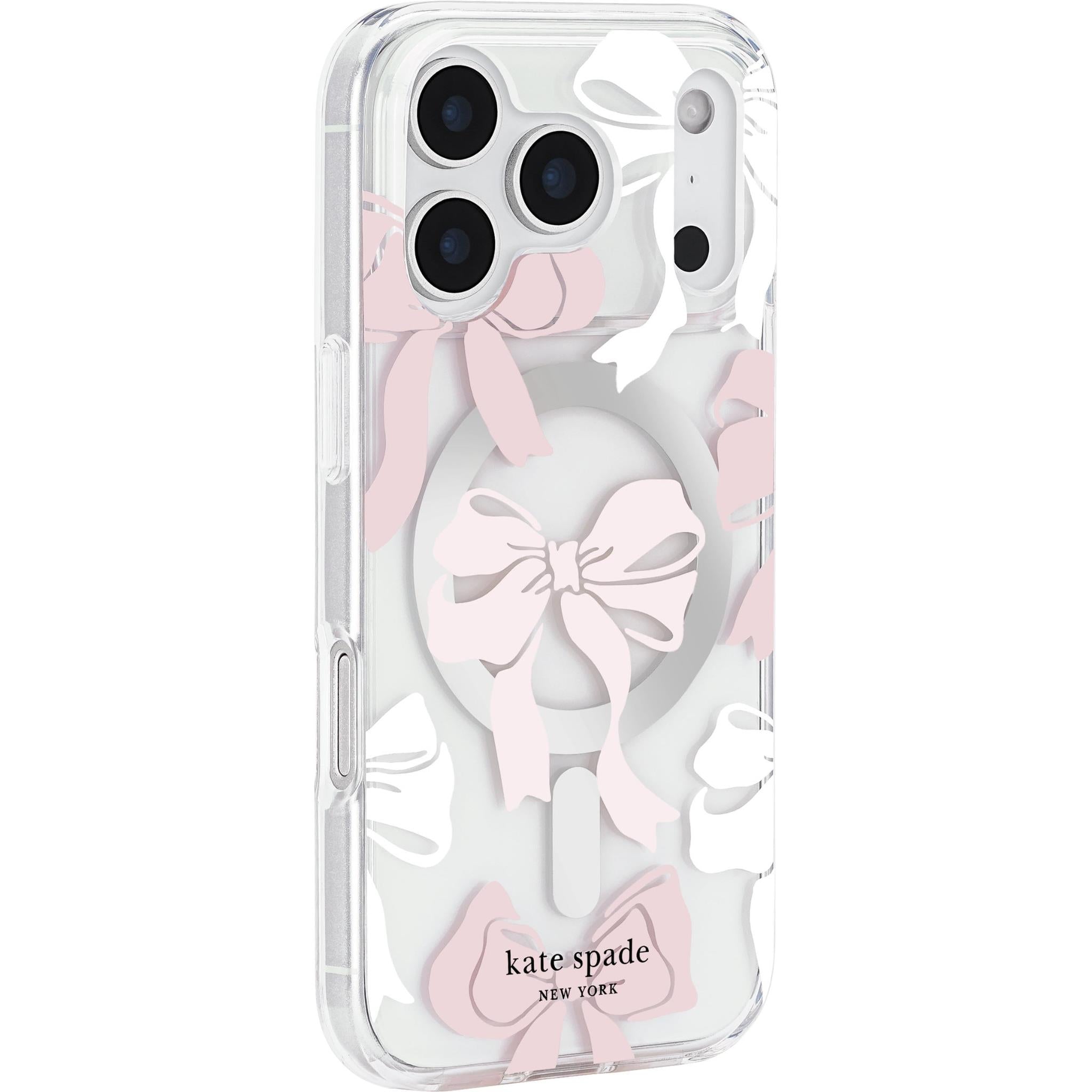 Kate Spade Protective MagSafe Case for iPhone 17 Pro (Tied with a Bow)