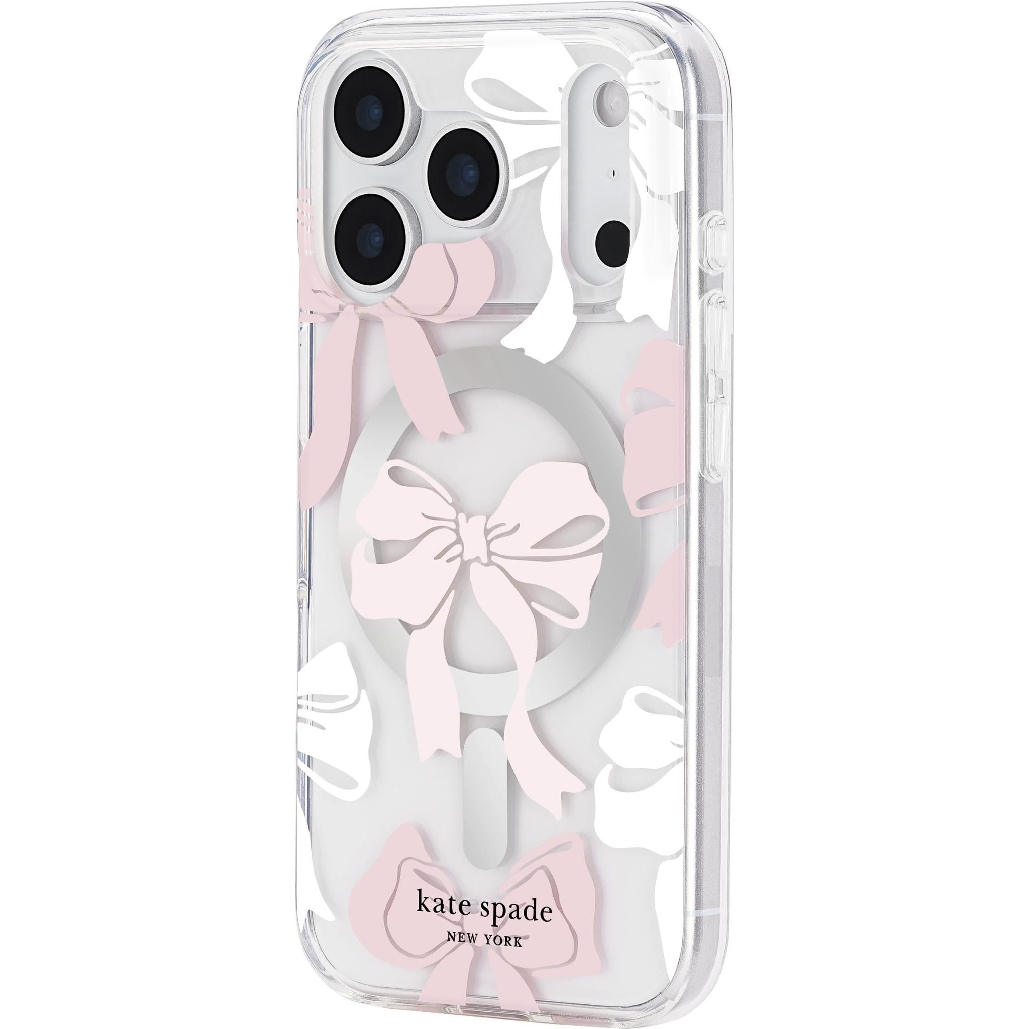 Kate Spade Protective MagSafe Case for iPhone 17 Pro (Tied with a Bow)