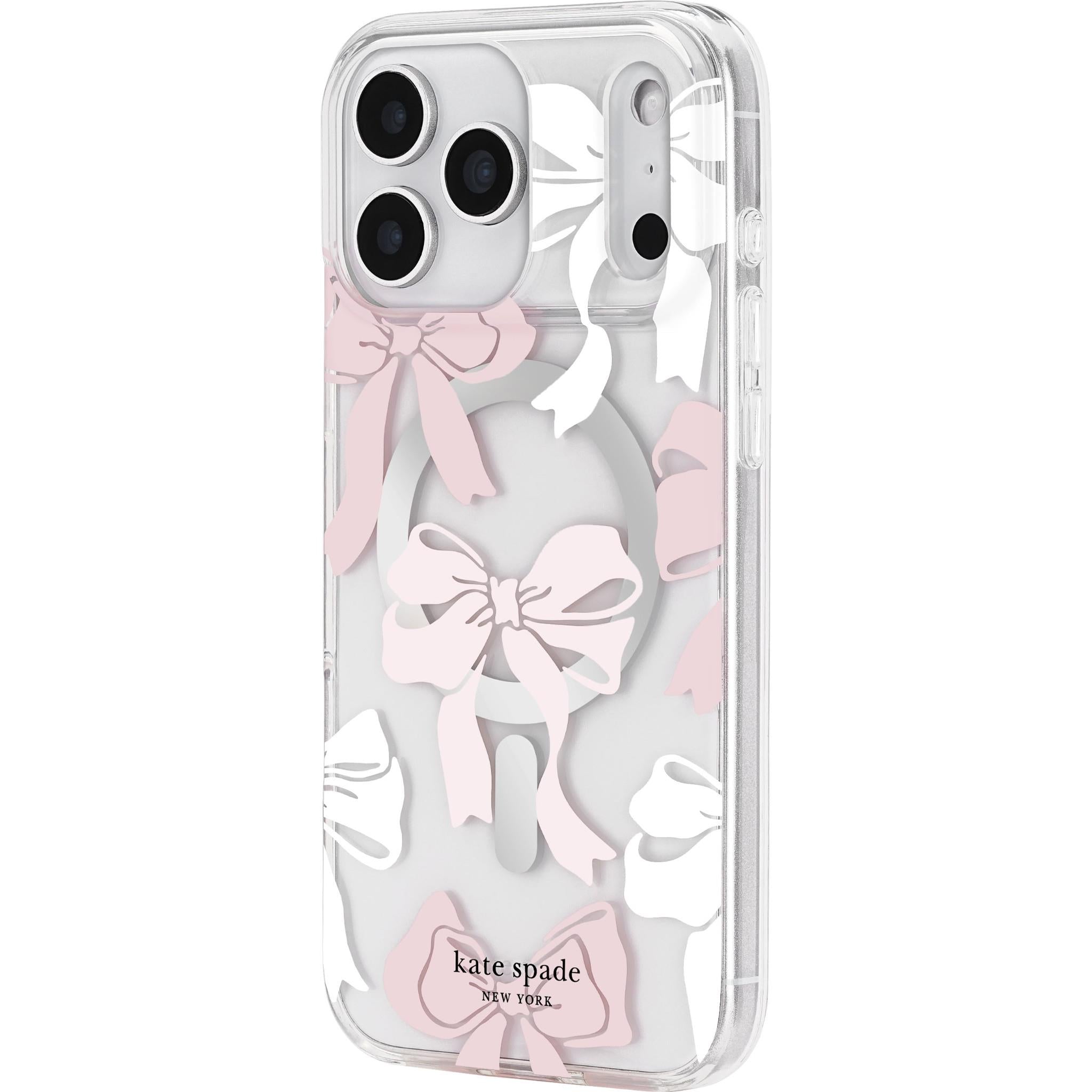 Kate Spade Protective MagSafe Case for iPhone 17 Pro Max (Tied with a Bow)