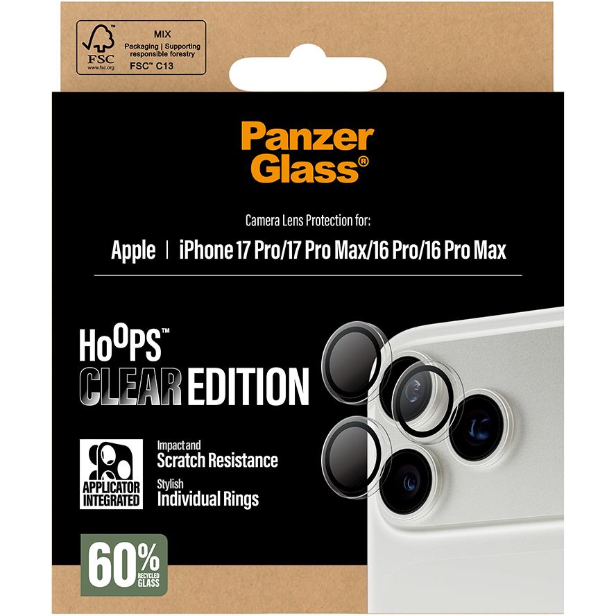 PanzerGlass Hoops Lens Protector for iPhone 17 Pro/17 Pro Max