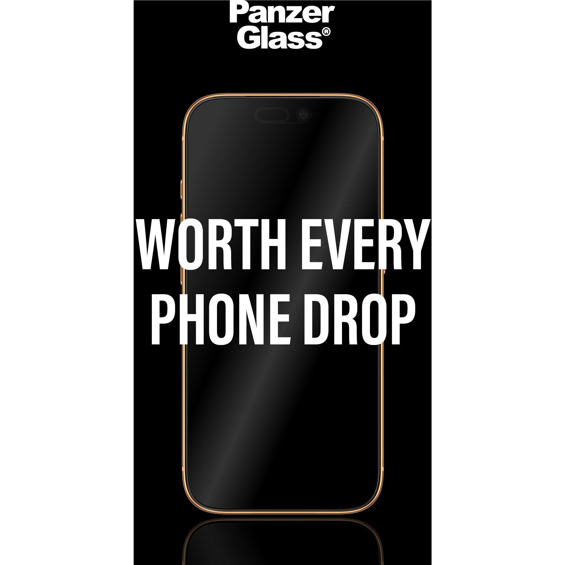 PanzerGlass UWF Screen Protector with Fastfit for iPhone 17 Pro Max