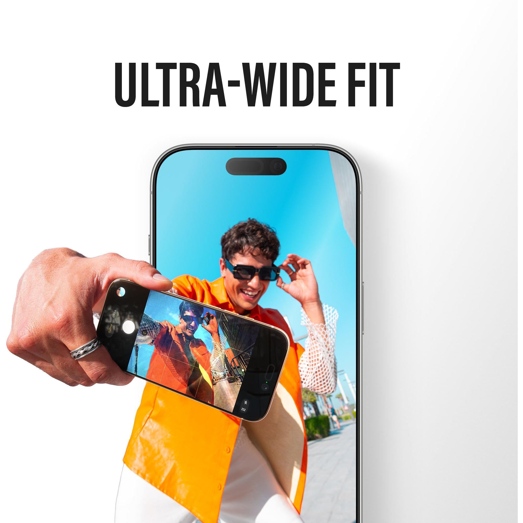 PanzerGlass UWF Screen Protector with Fastfit for iPhone 17 Pro