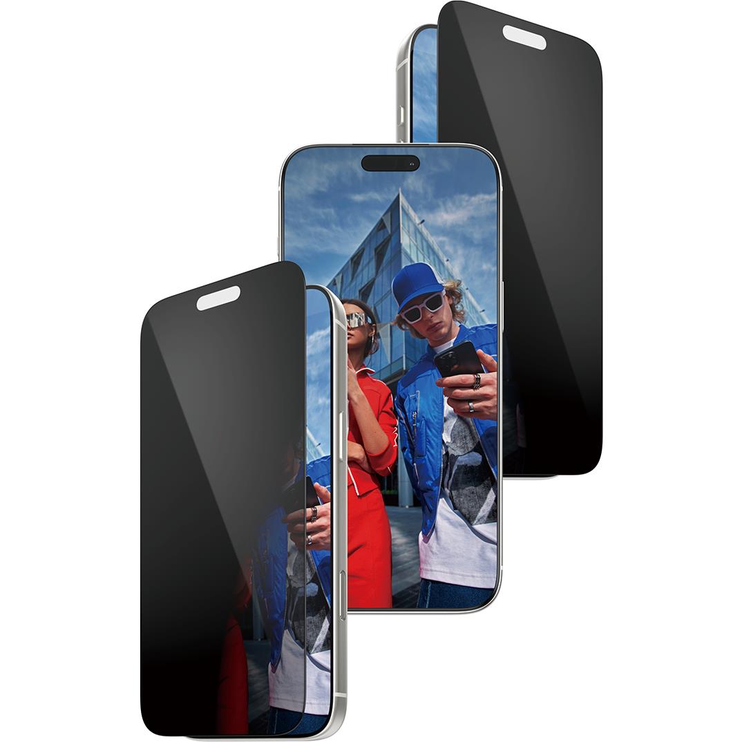 PanzerGlass Privacy UWF Screen Protector with Fastfit for iPhone 17 Pro Max