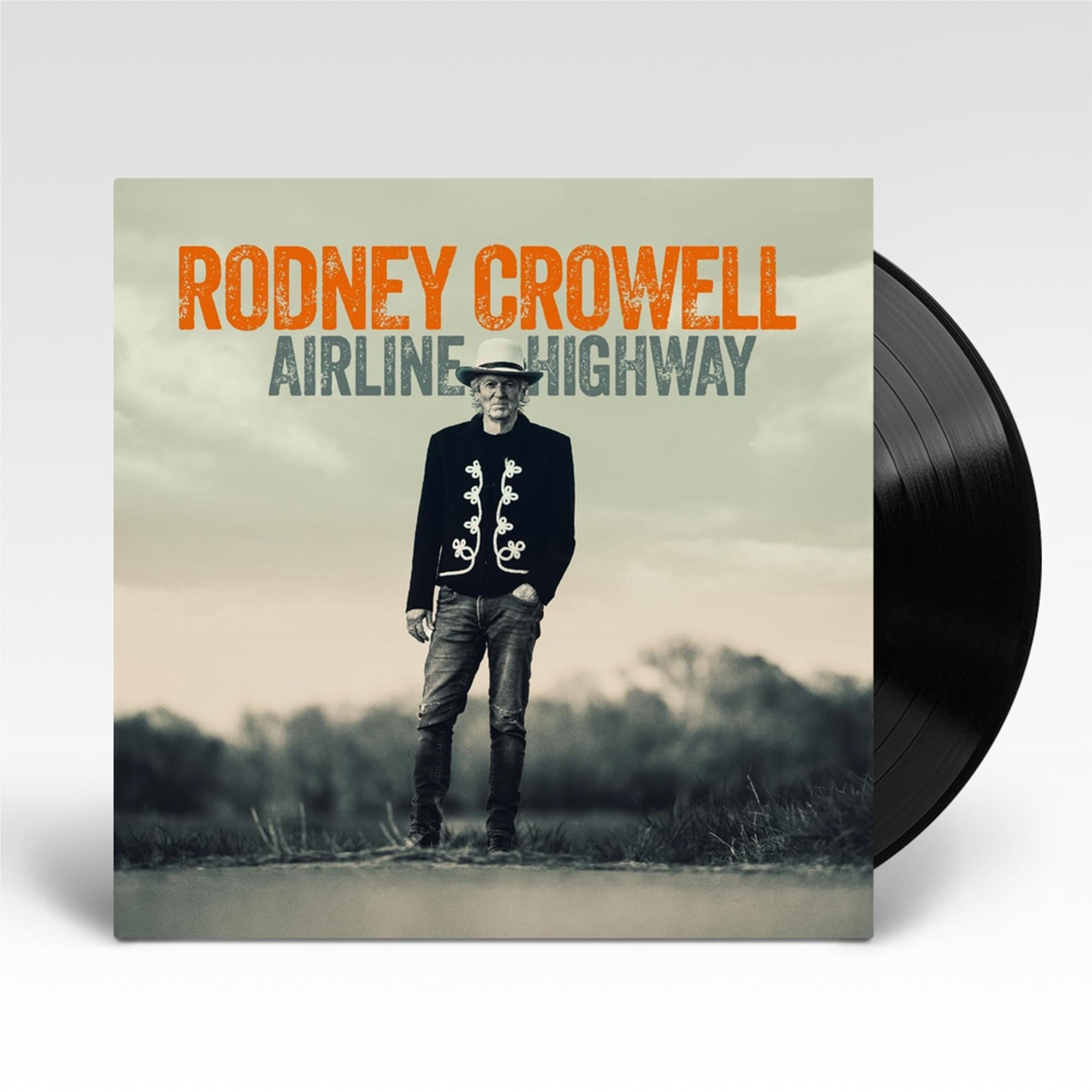 Airline Highway (Vinyl) - By: Rodney Crowell