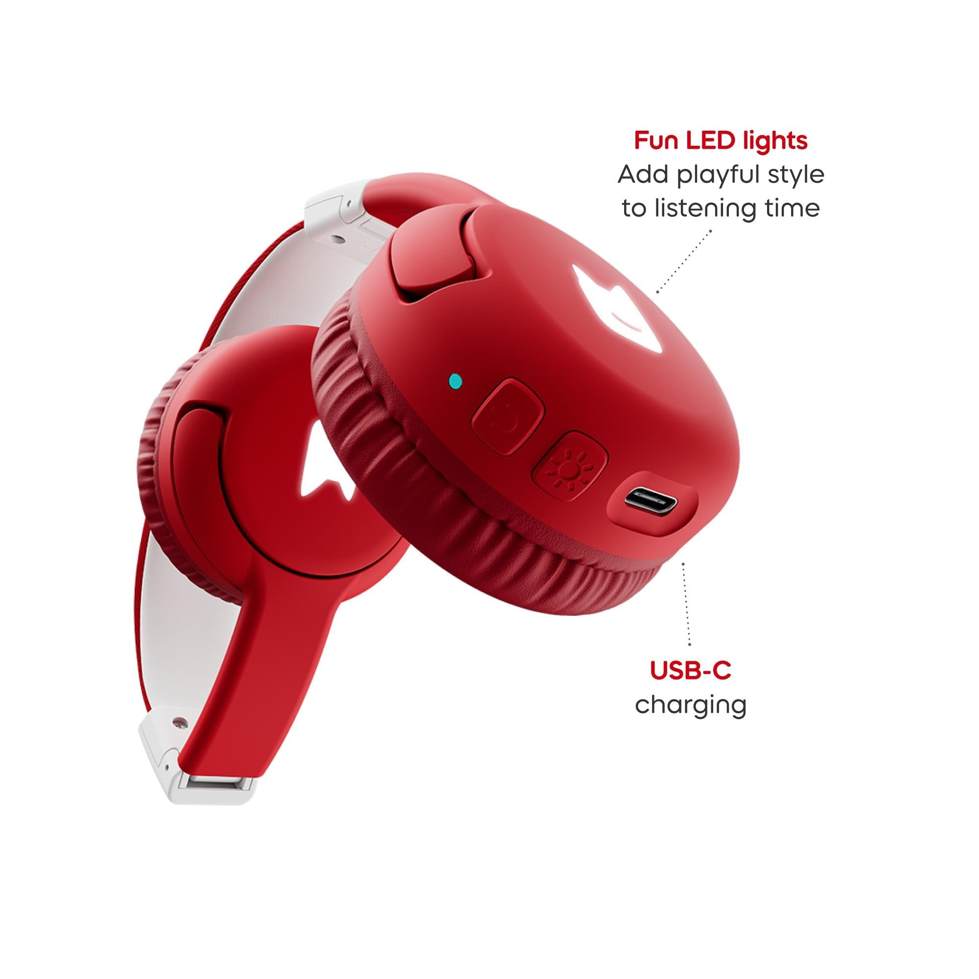 tonies Bluetooth Headphones (Sunset Red)