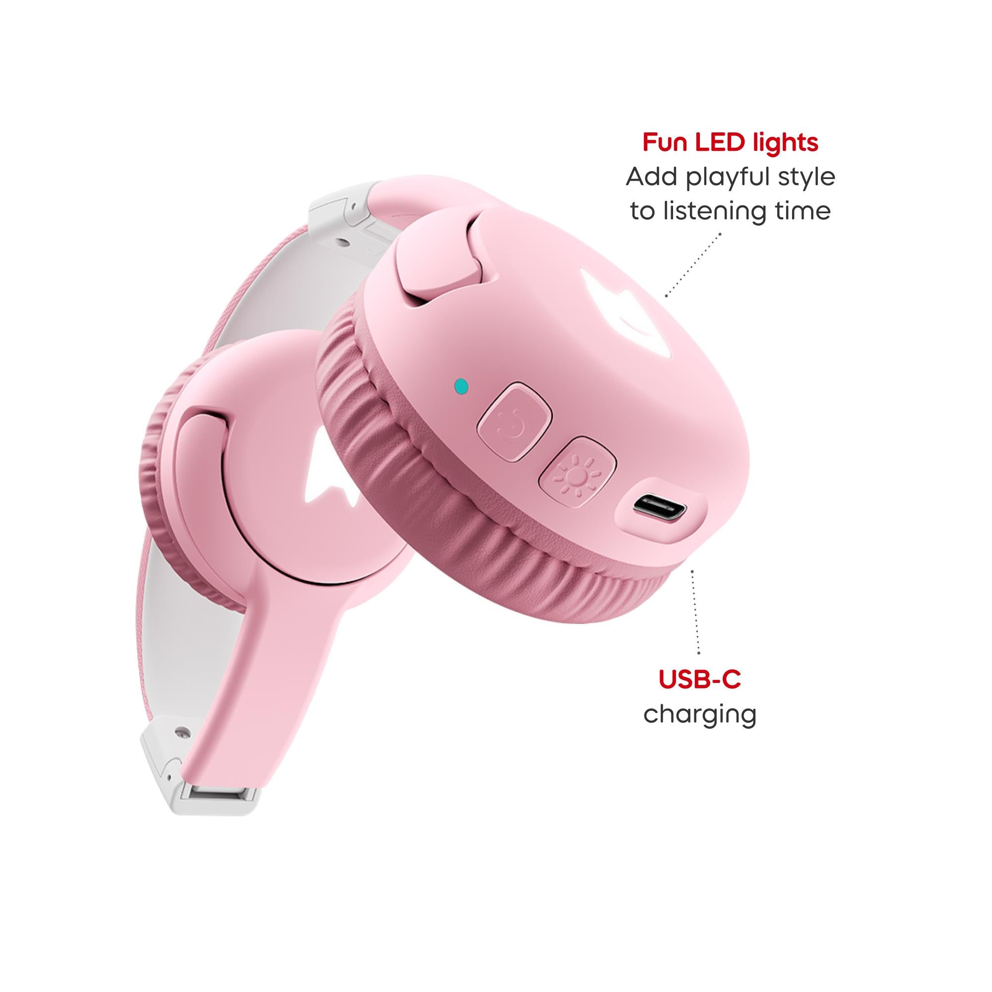 tonies Bluetooth Headphones (Cloud Pink)