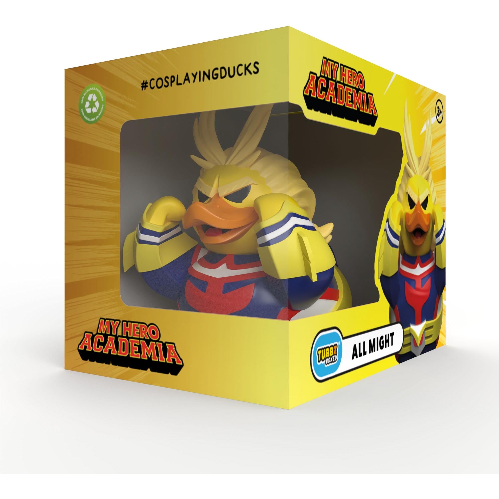 Tubbz Cosplaying Duck Collectible: Boxed (My Hero Academia - All Might)