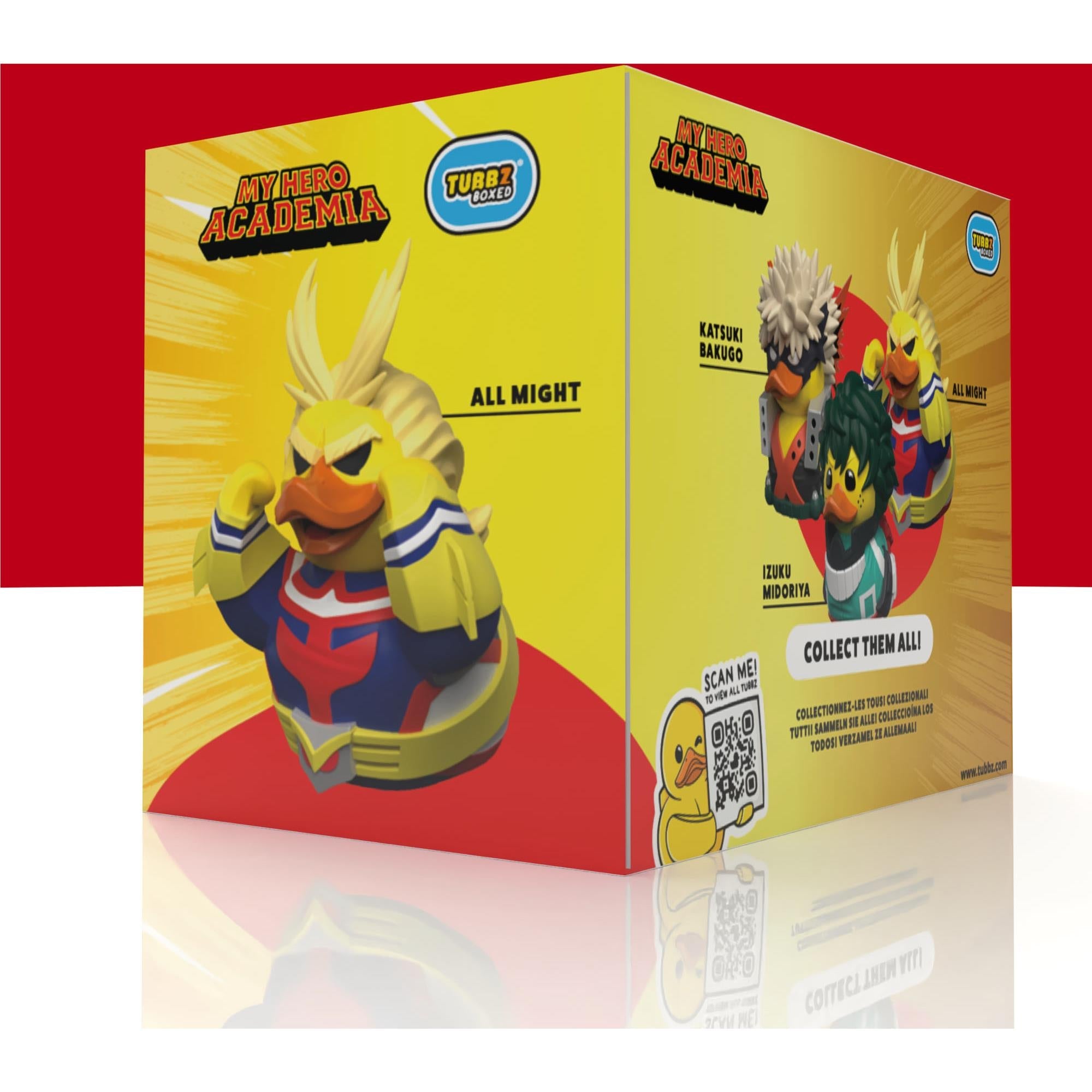 Tubbz Cosplaying Duck Collectible: Boxed (My Hero Academia - All Might)