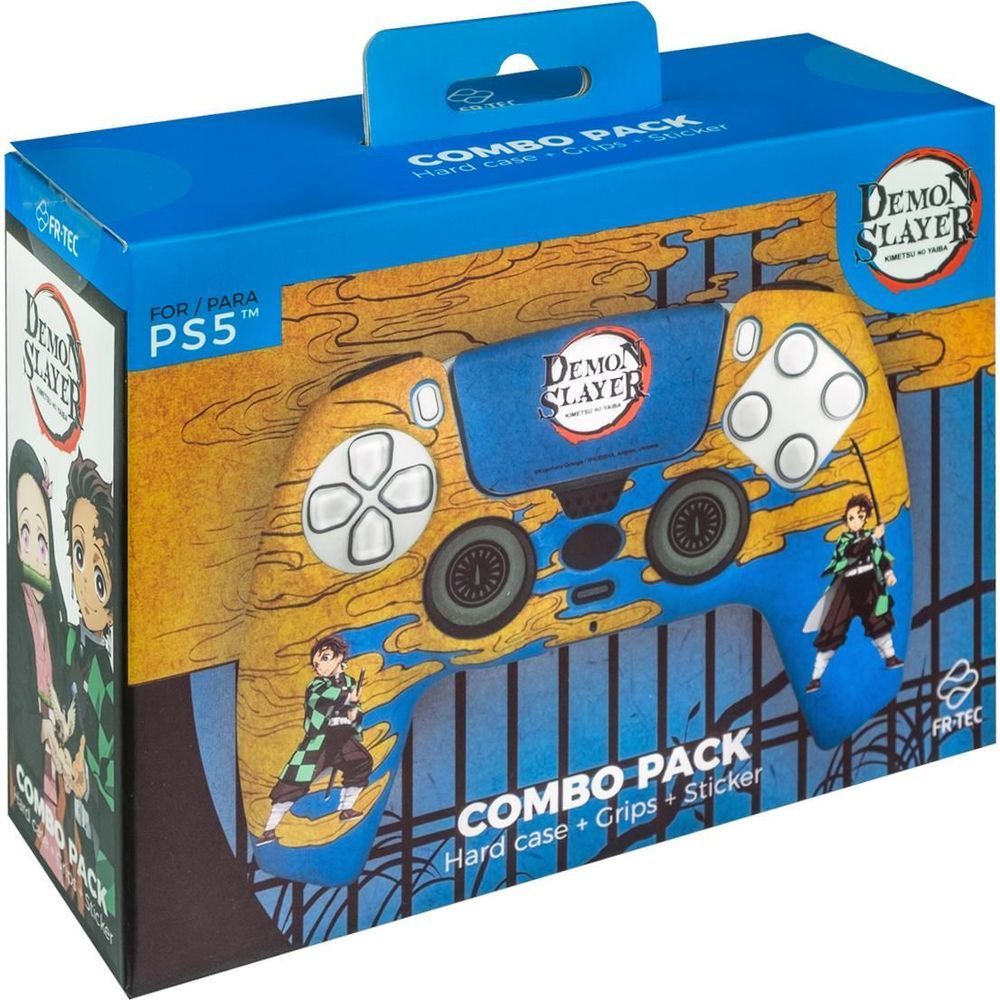 Blade PS5 combo pack box with Demon Slayer controller skin and accessory set