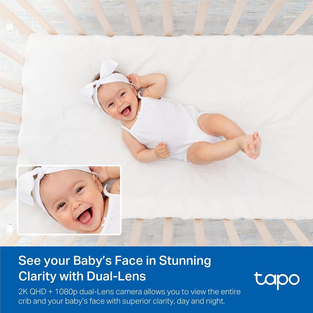 TP-Link Tapo C840 Dual Lens Smart Baby Camera