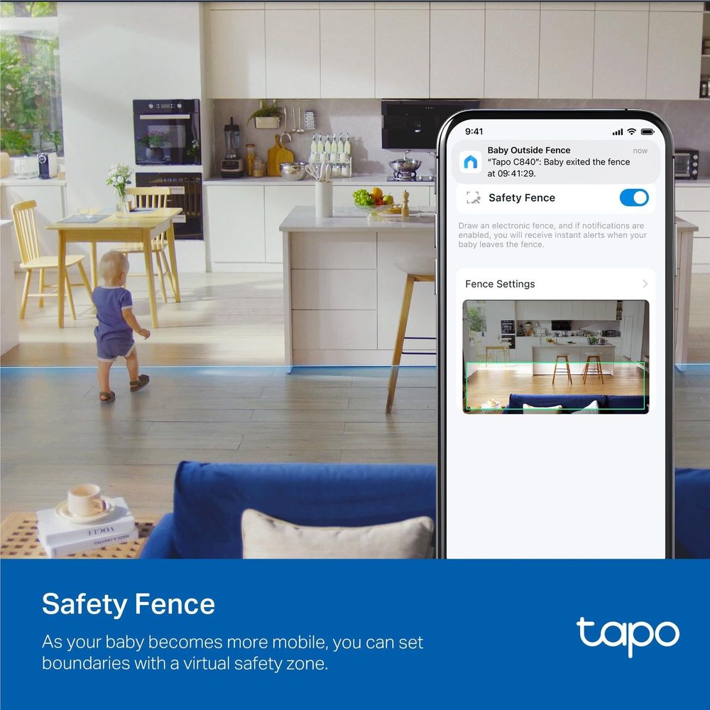 TP-Link Tapo C840 Dual Lens Smart Baby Camera