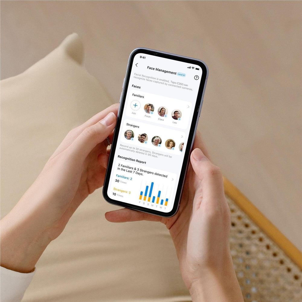 TP-Link Tapo C260 Pan/Tilt AI Home Security Wi-Fi Camera