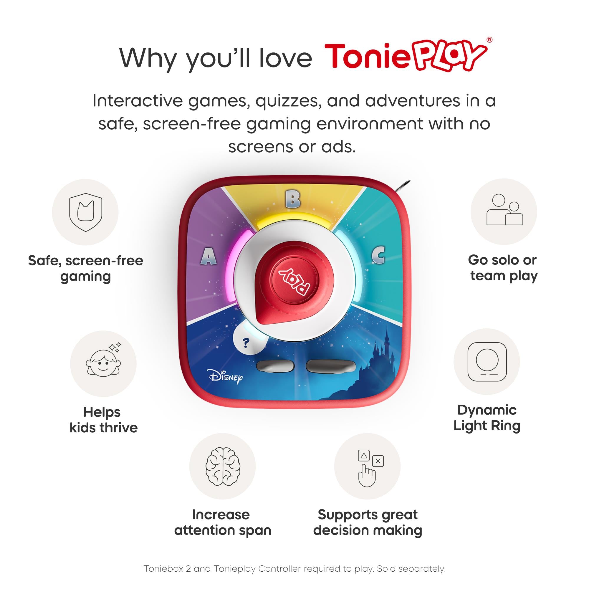 tonies Tonieplay Game (Disney: Quiz Kingdom)