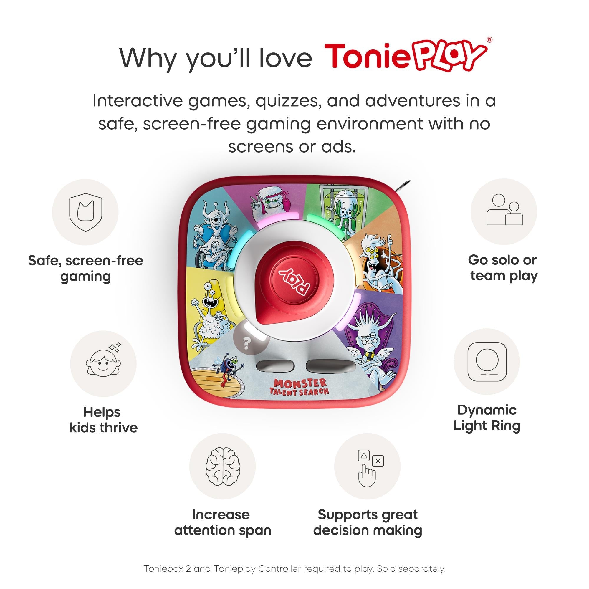 tonies Tonieplay Game (Monster Talent Search)