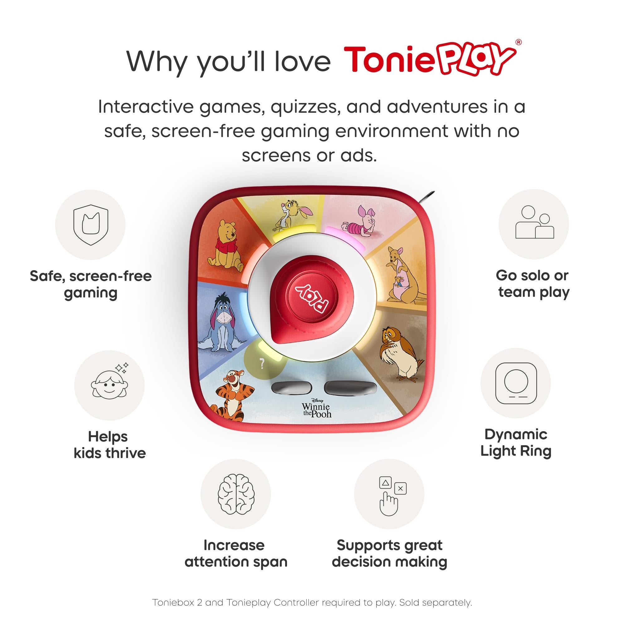 tonies Tonieplay Game (Disney - Winnie The Pooh: Tigger's Mix-Up Fix-Up)