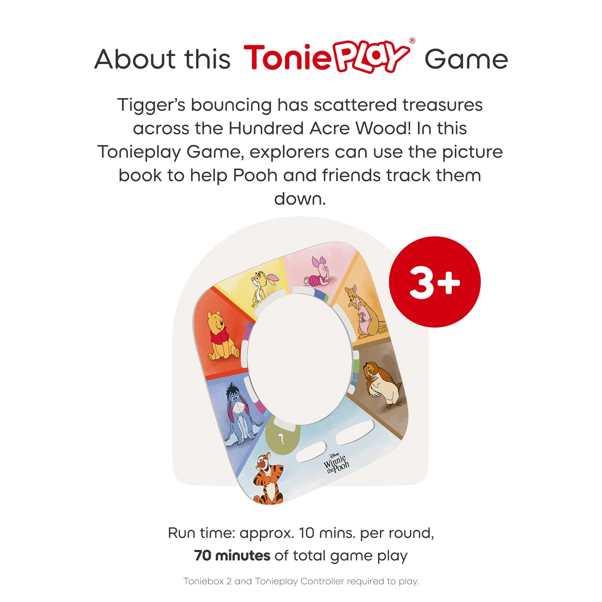 tonies Tonieplay Game (Disney - Winnie The Pooh: Tigger's Mix-Up Fix-Up)
