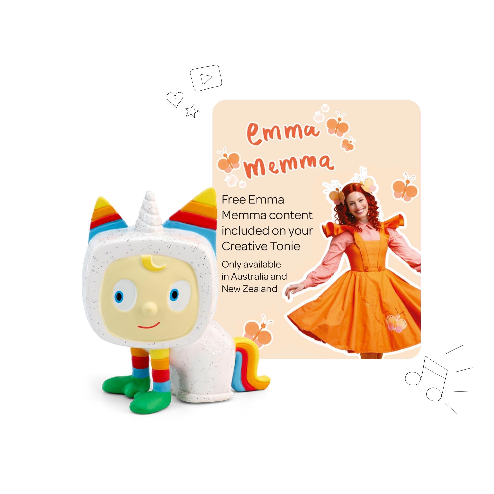 tonies Audio Character (Creative-Tonie x Emma Memma - Unicorn)