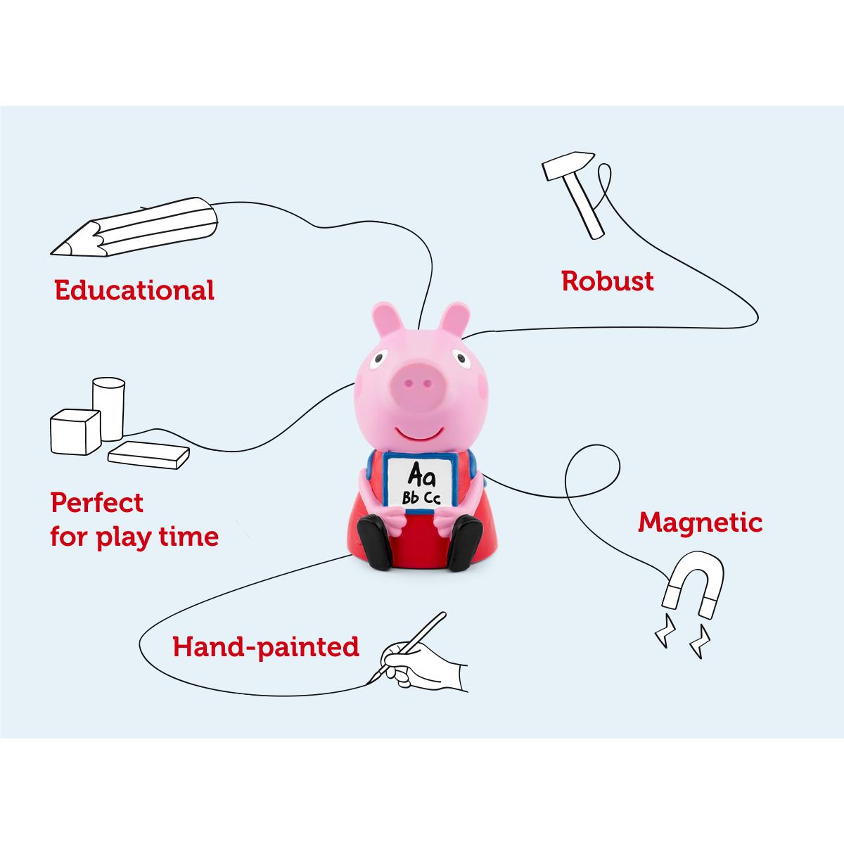 tonies Audio Character (Peppa Pig - Learn With Peppa)
