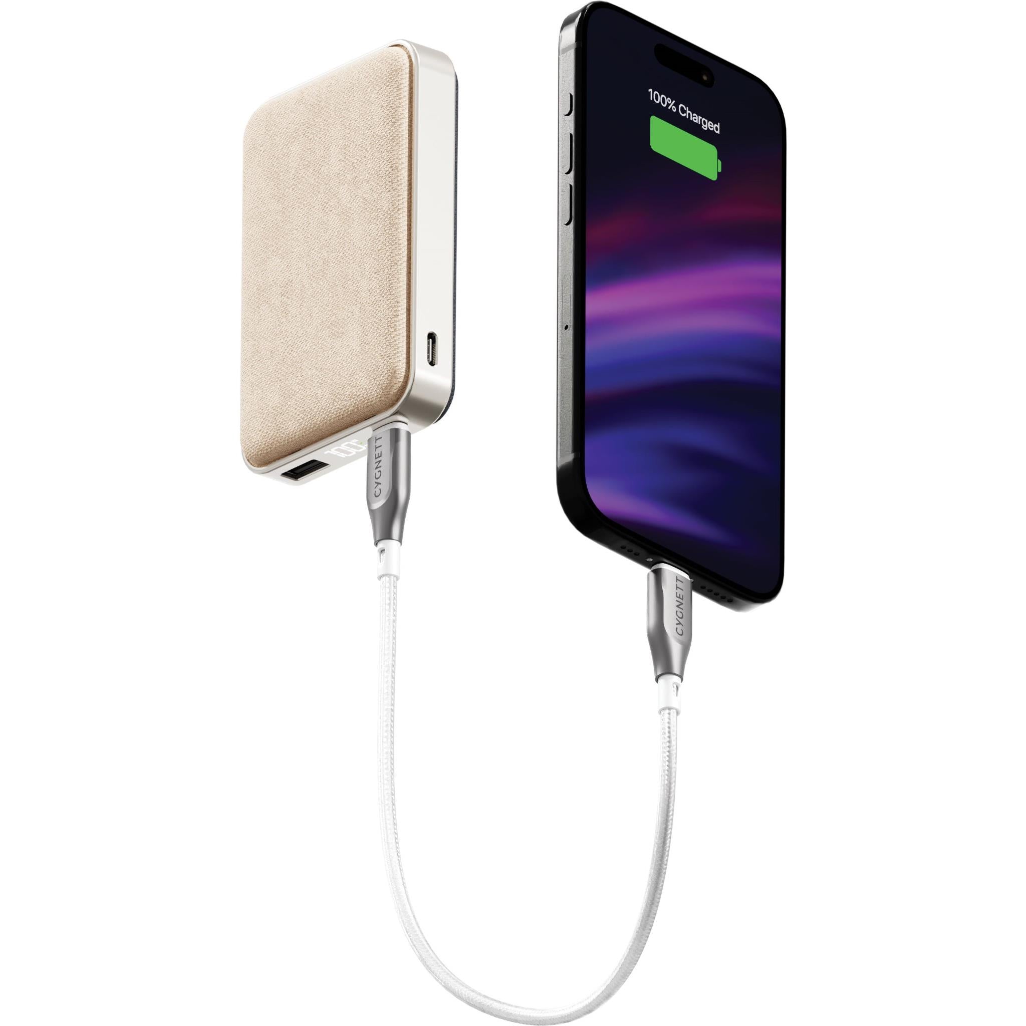 Cygnett ChargePro Power Bank [10K] (Champagne)