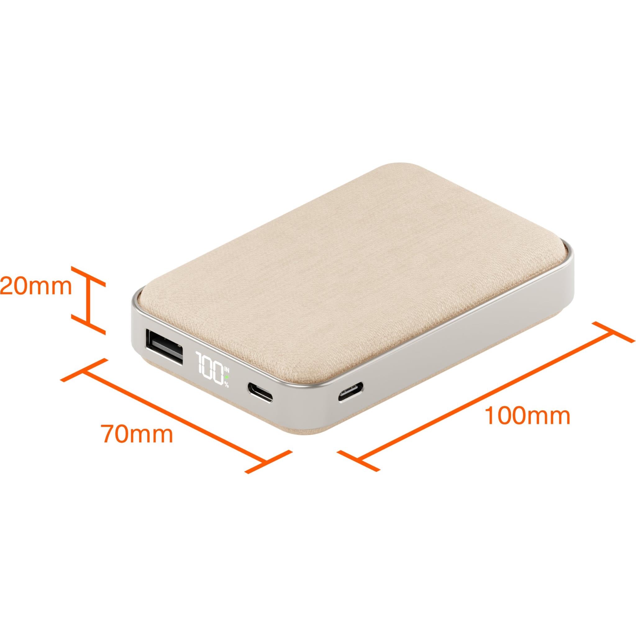 Cygnett ChargePro Power Bank [10K] (Champagne)
