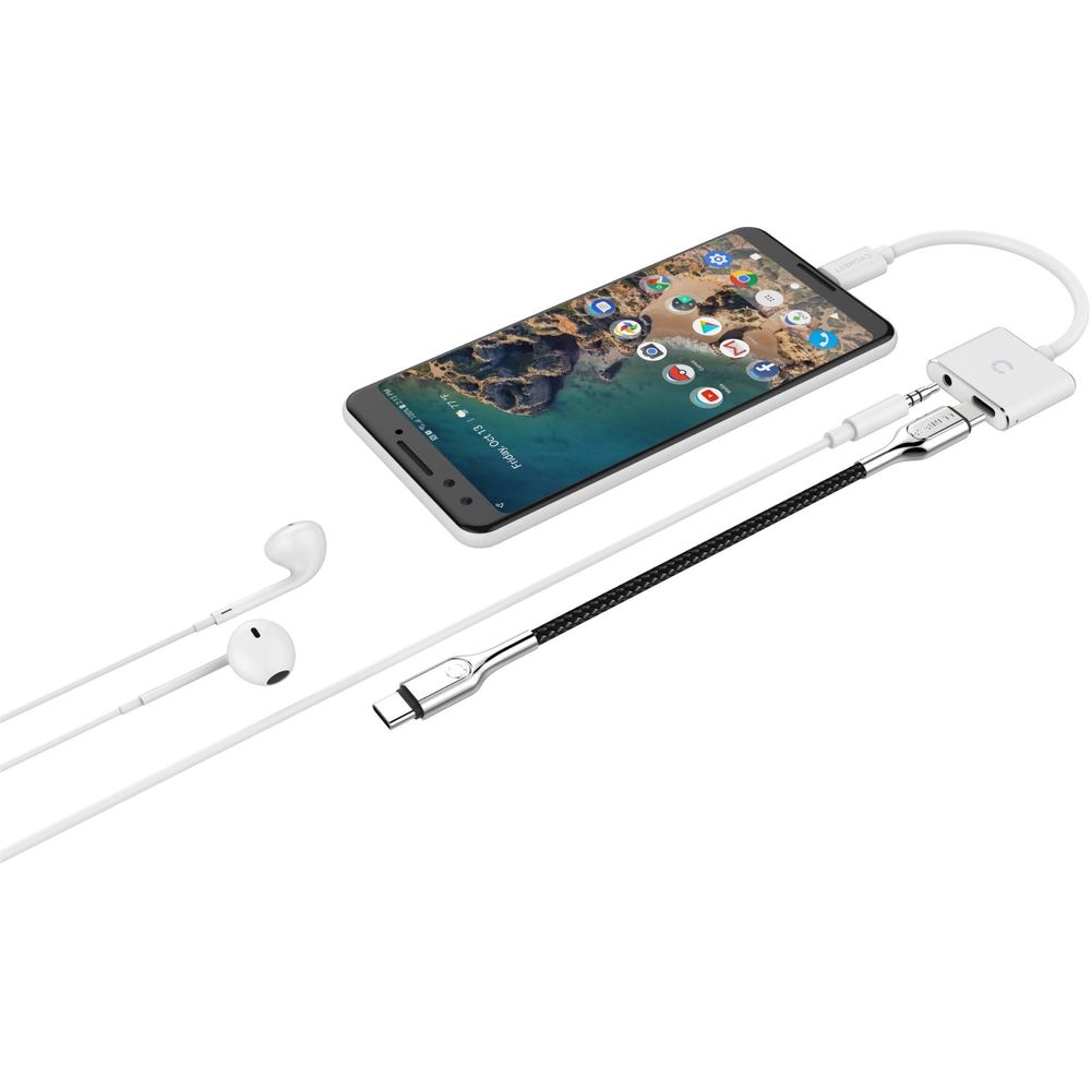 Cygnett USB-C Audio & Charge Adapter