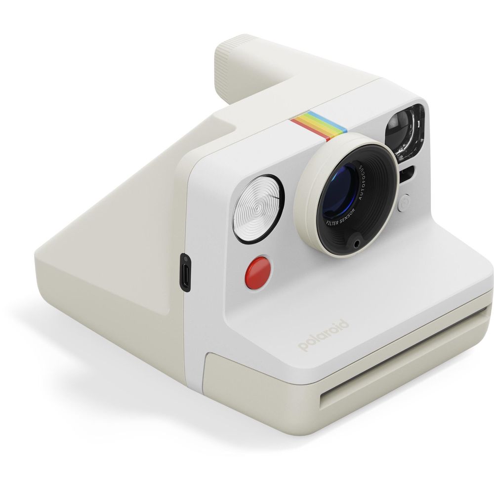 Polaroid Now Generation 3 Instant Camera (Pebble White)