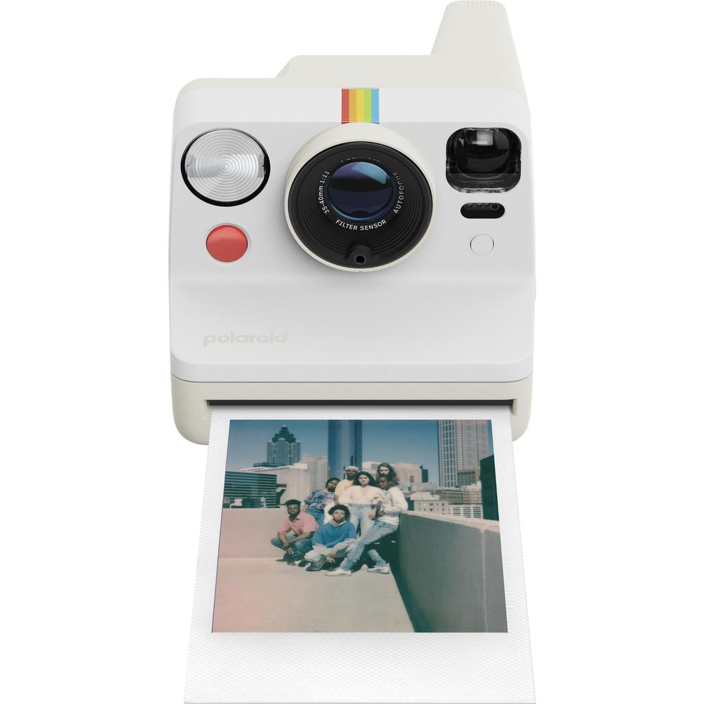 Polaroid Now Generation 3 Instant Camera (Pebble White)