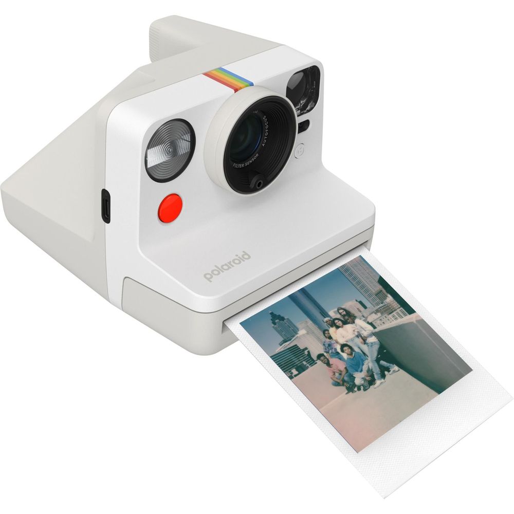 Polaroid Now Generation 3 Instant Camera (Pebble White)