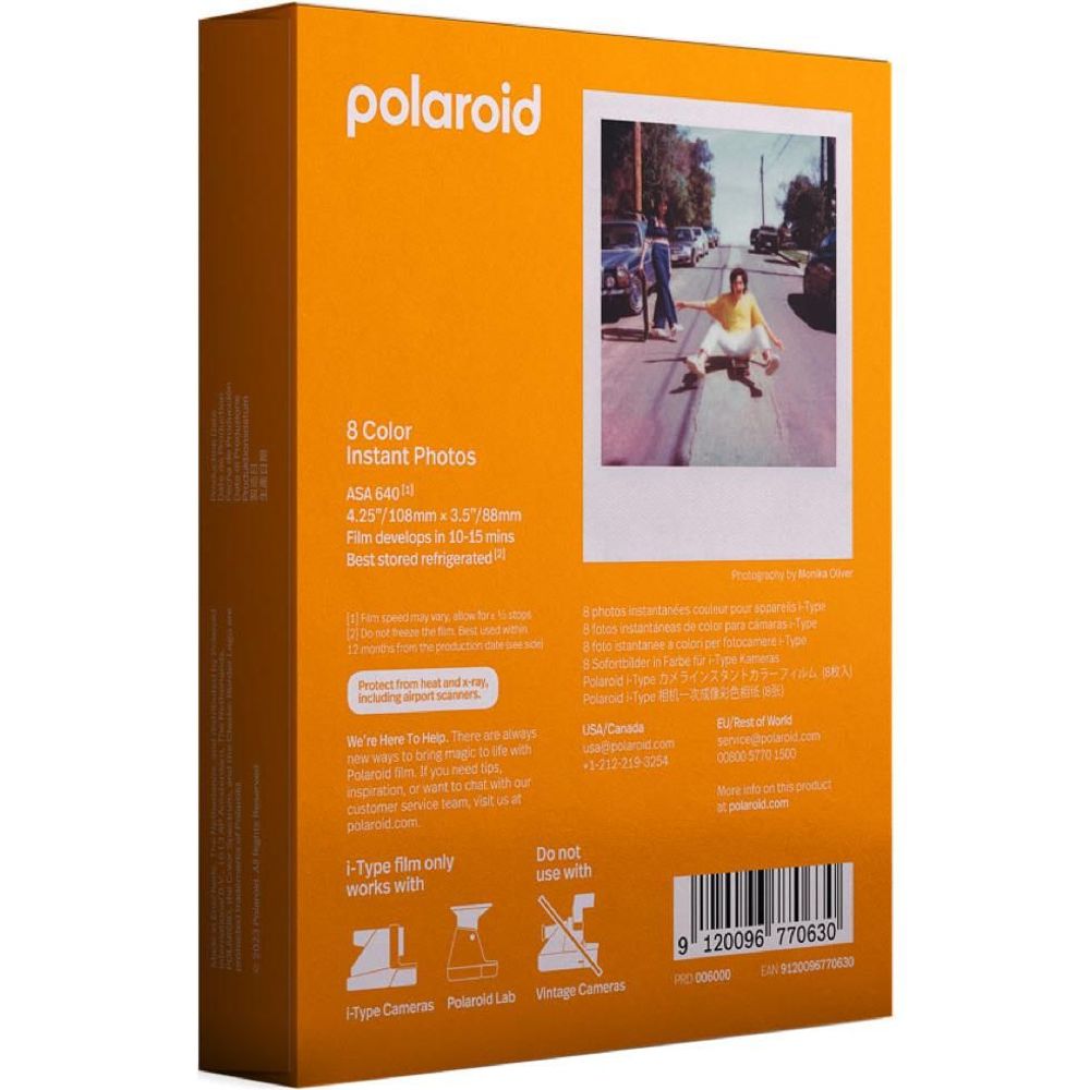 Polaroid Colour Film for i-Type (8 Pack)