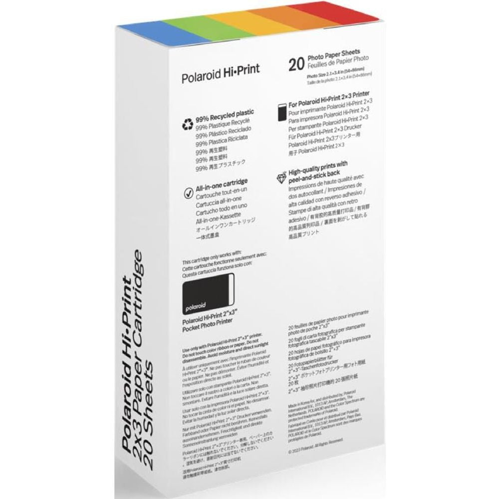 Polaroid Hi Print Gen 2 2x3 Paper (20 Sheets)