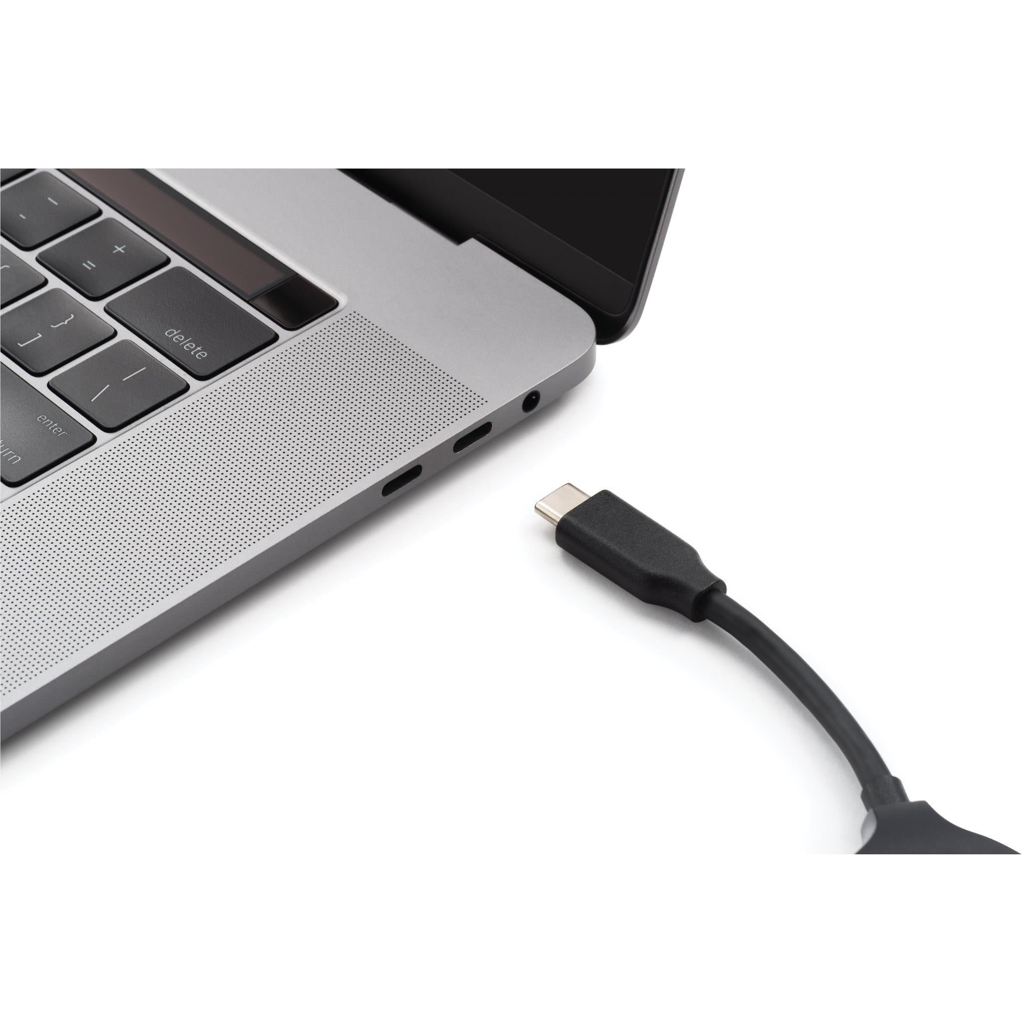 SanDisk USB-C SD card reader cable with USB-C connector