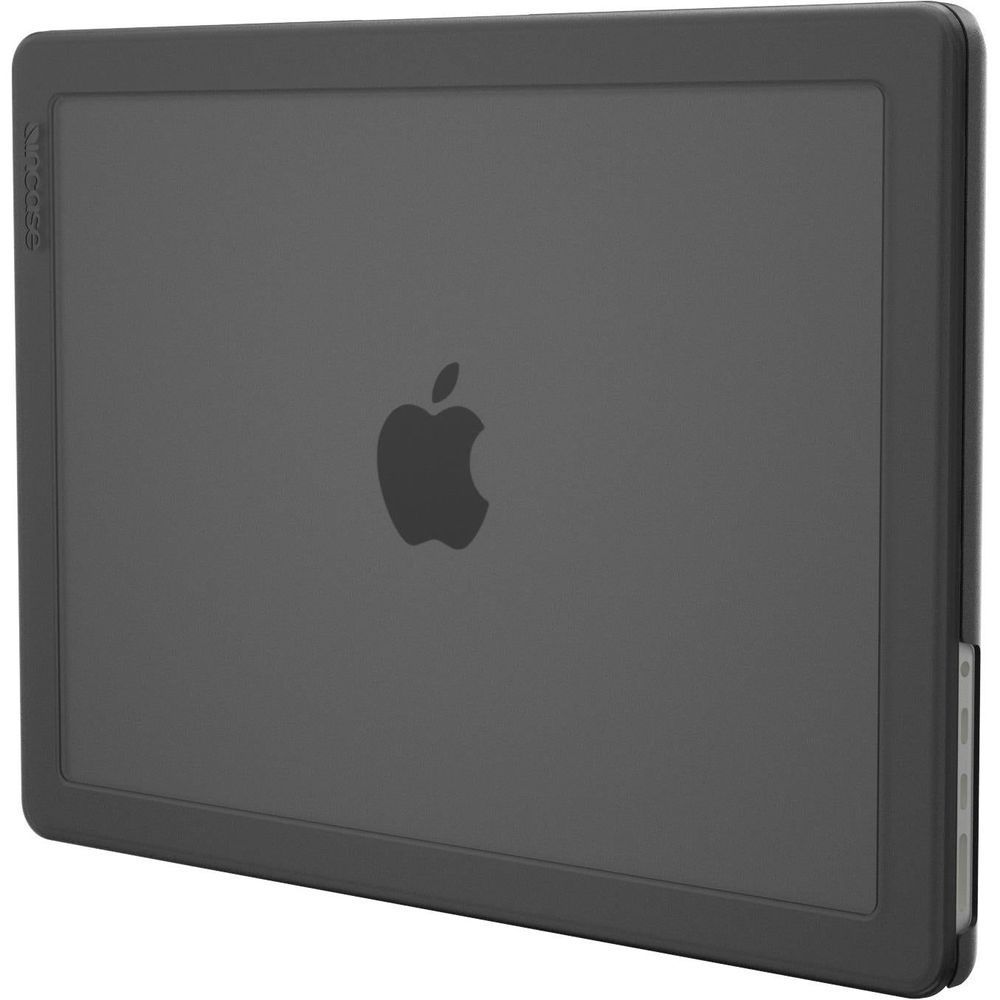 Incase Edge hardshell case for MacBook Pro 14-inch, black top shell with Apple logo