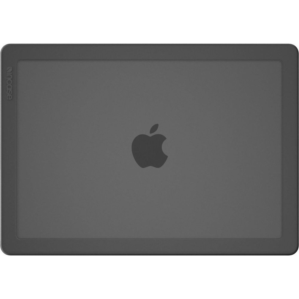 Incase Edge hardshell case for MacBook Pro 14-inch, black top cover with Apple logo