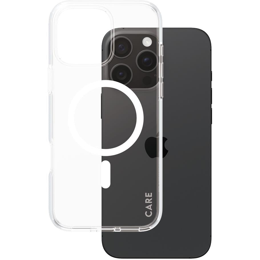 CARE by PanzerGlass Urban Combat Case for iPhone 16 Pro Max (Clear)