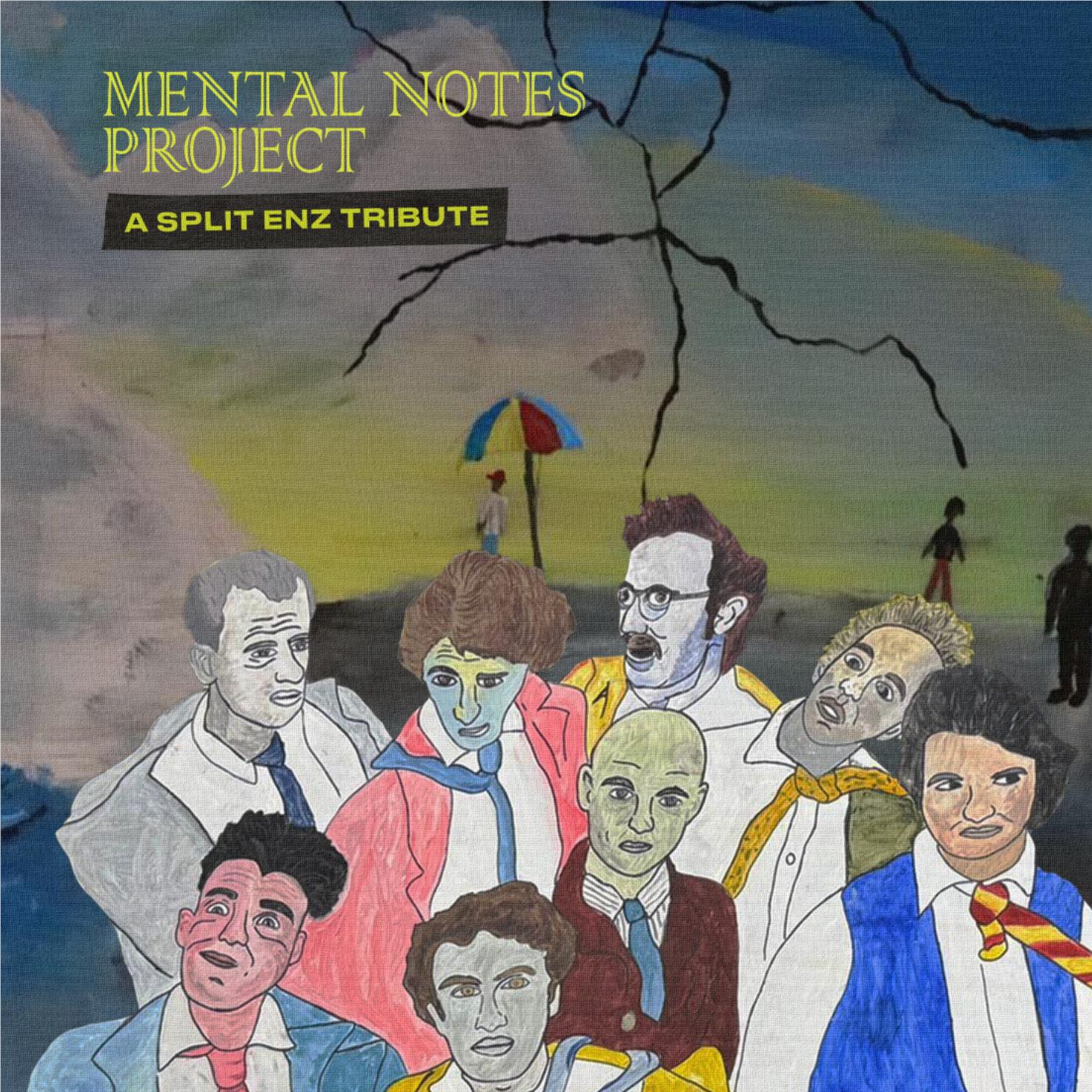 Mental Notes Project - A Split Enz Tribute (Blue Vinyl) - By: Hamilton East School