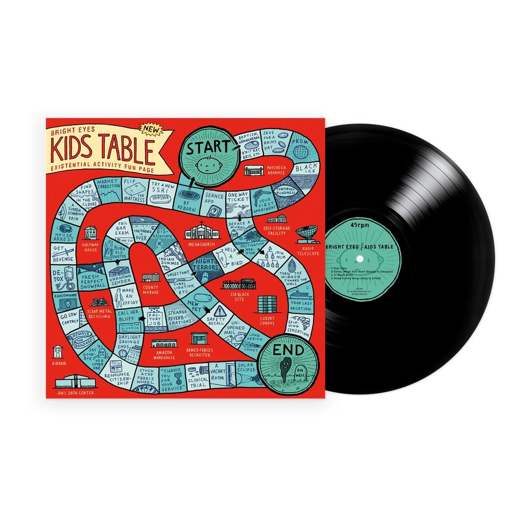 Kids Table (Vinyl) - By:Bright Eyes