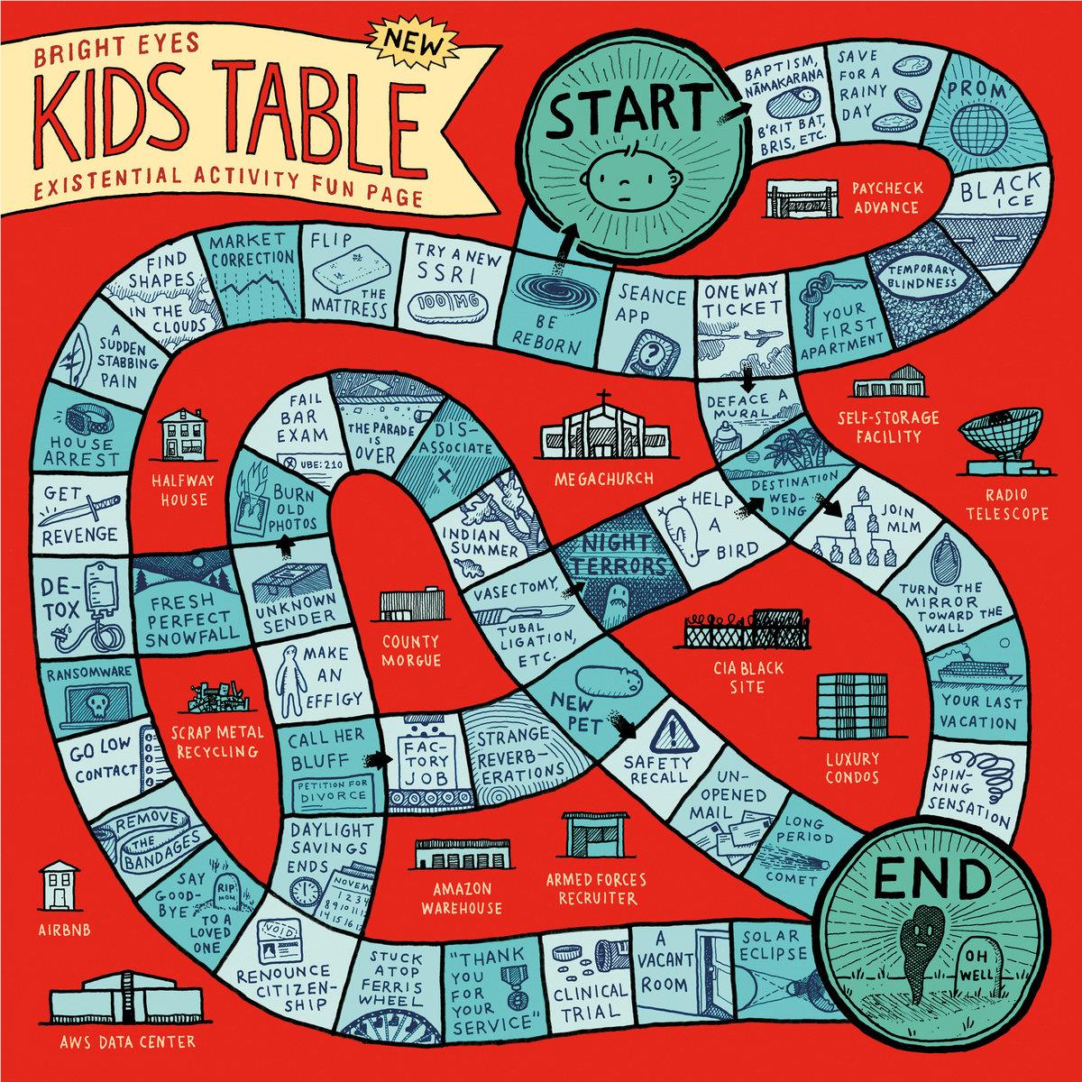 Kids Table (Vinyl) - By:Bright Eyes