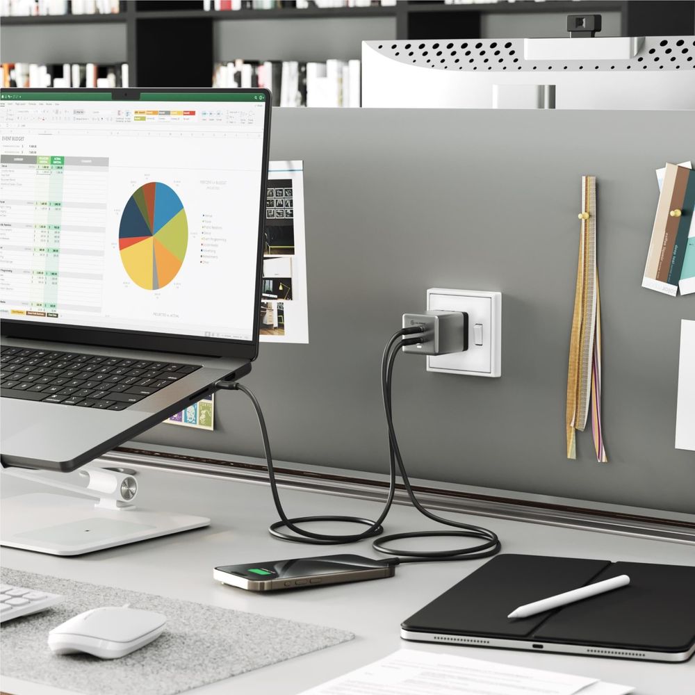 ALOGIC Rapid Power 70W Cube GaN Dual USB-C Charger