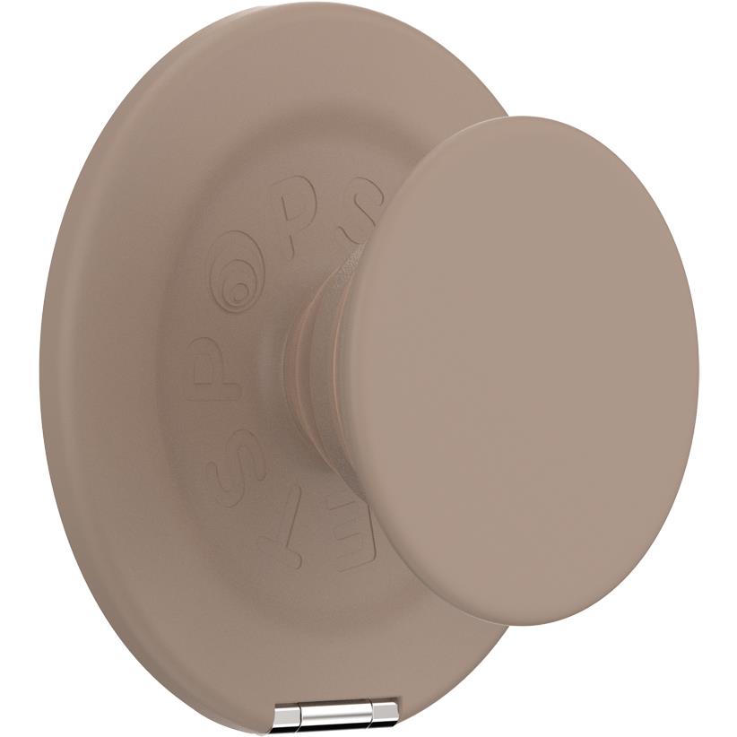 Popsockets MagSafe Kick-Out Grip & Stand (Aluminum Radial - Latte)