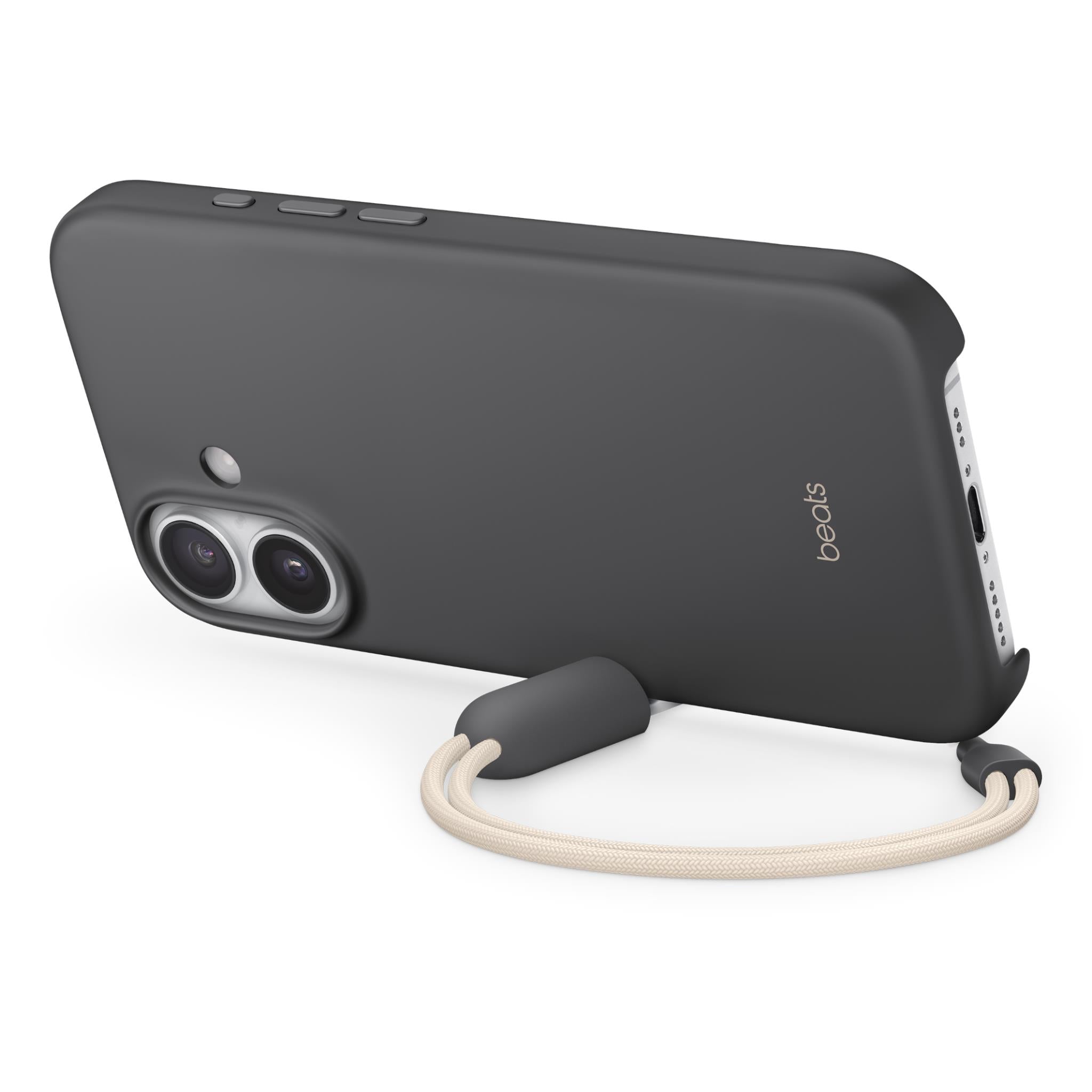 Beats iPhone 17 Kickstand Case with MagSafe & Camera Control (Granite Grey)