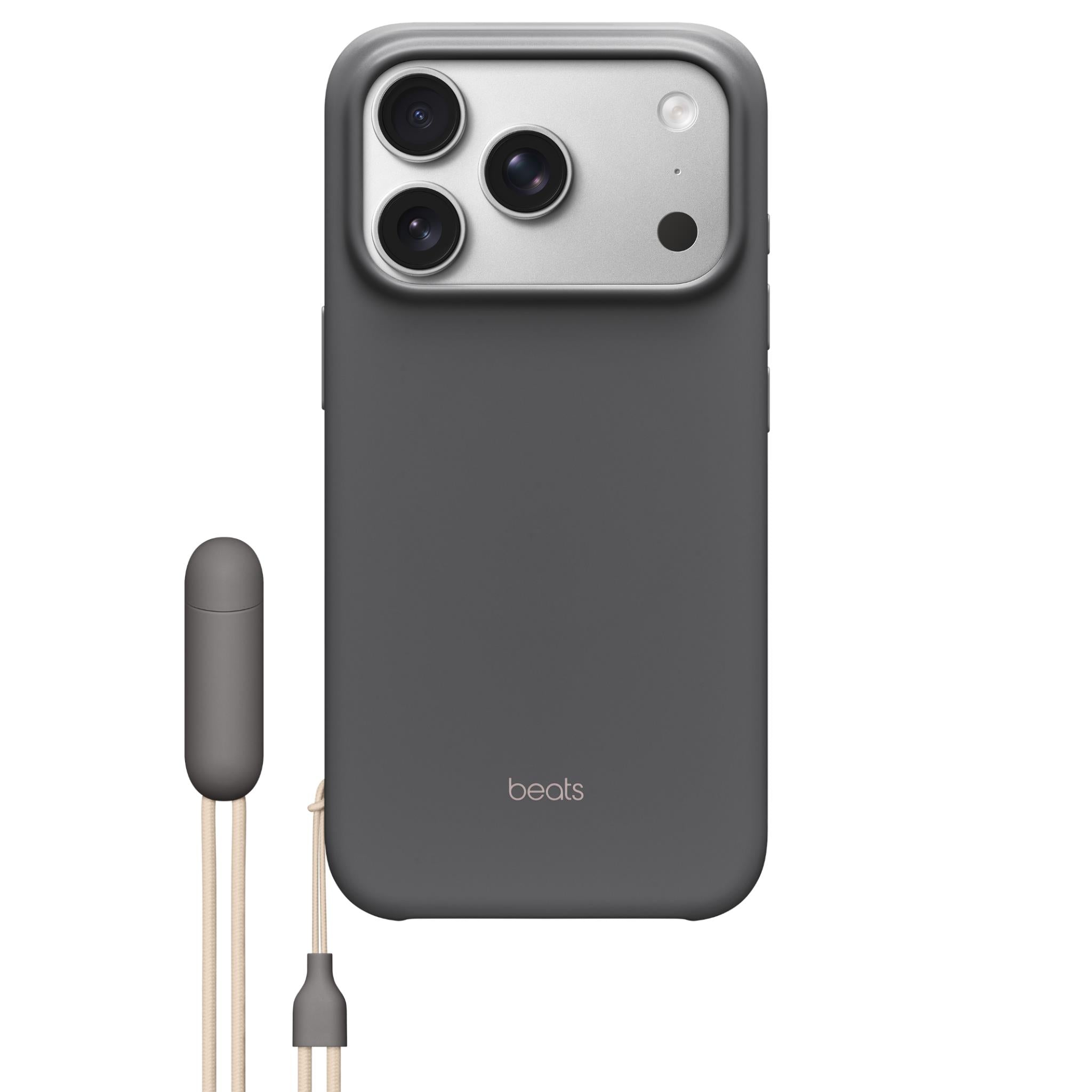 Beats iPhone 17 Pro Kickstand Case with MagSafe & Camera Control (Granite Grey)