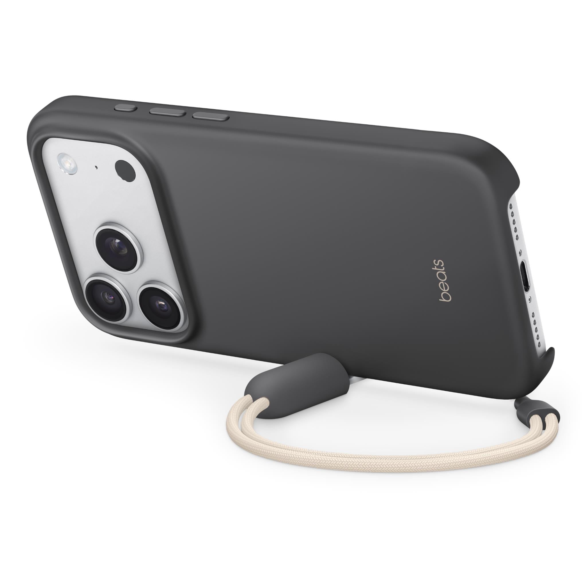 Beats iPhone 17 Pro Kickstand Case with MagSafe & Camera Control (Granite Grey)