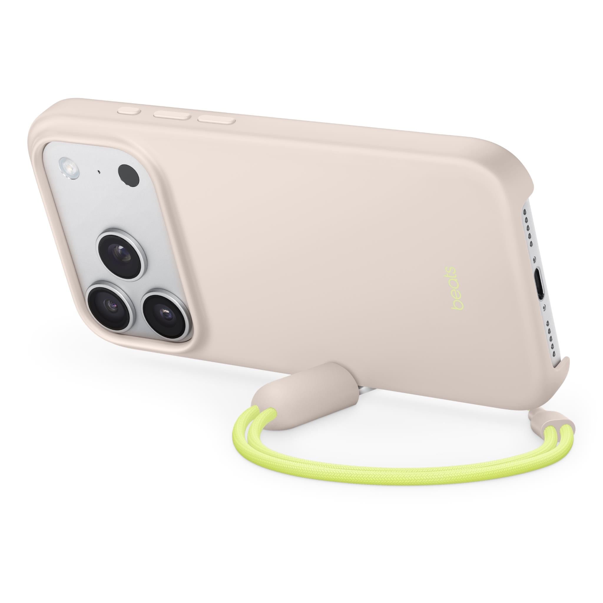 Beats iPhone 17 Pro Kickstand Case with MagSafe & Camera Control (Lime Stone)