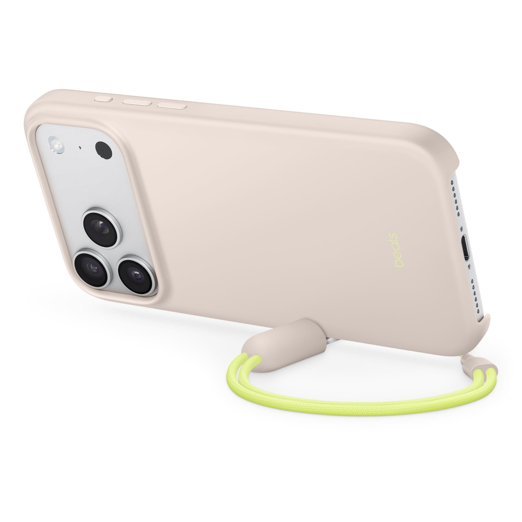 Beats iPhone 17 Pro Max Kickstand Case with MagSafe & Camera Control (Lime Stone)