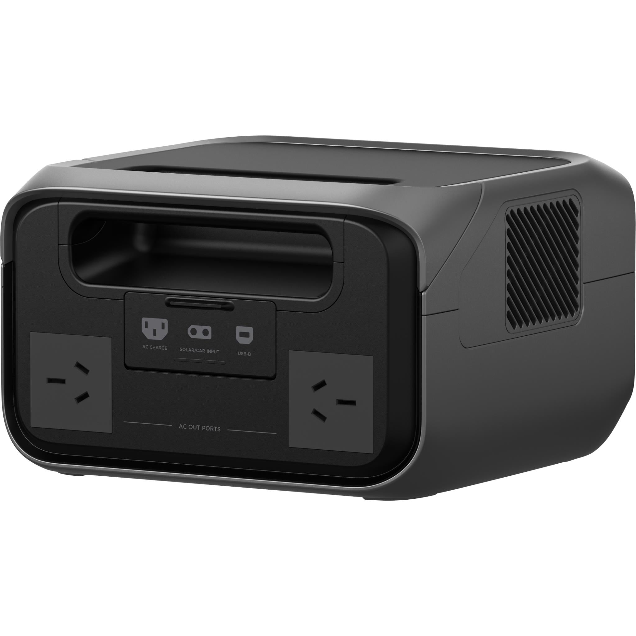 EcoFlow RIVER 3 Plus portable power station in black, image 4 - Power Stations at Tech Supply Shed NZ