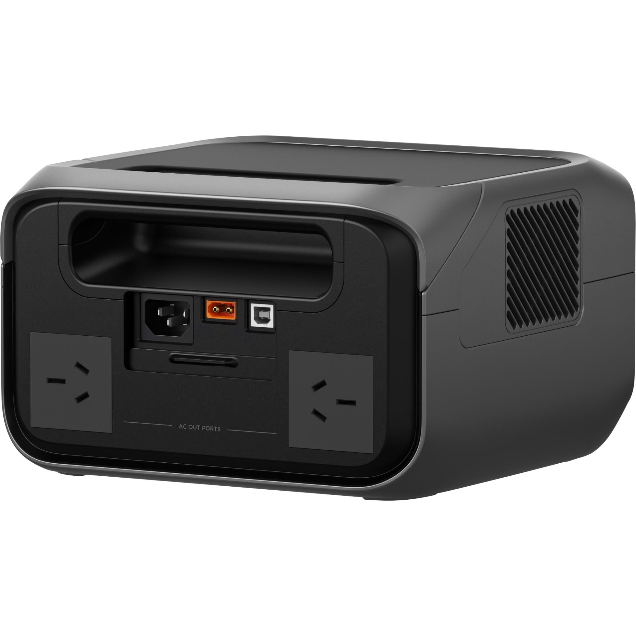 EcoFlow RIVER 3 Plus portable power station in black, image 5 - Power Stations at Tech Supply Shed NZ
