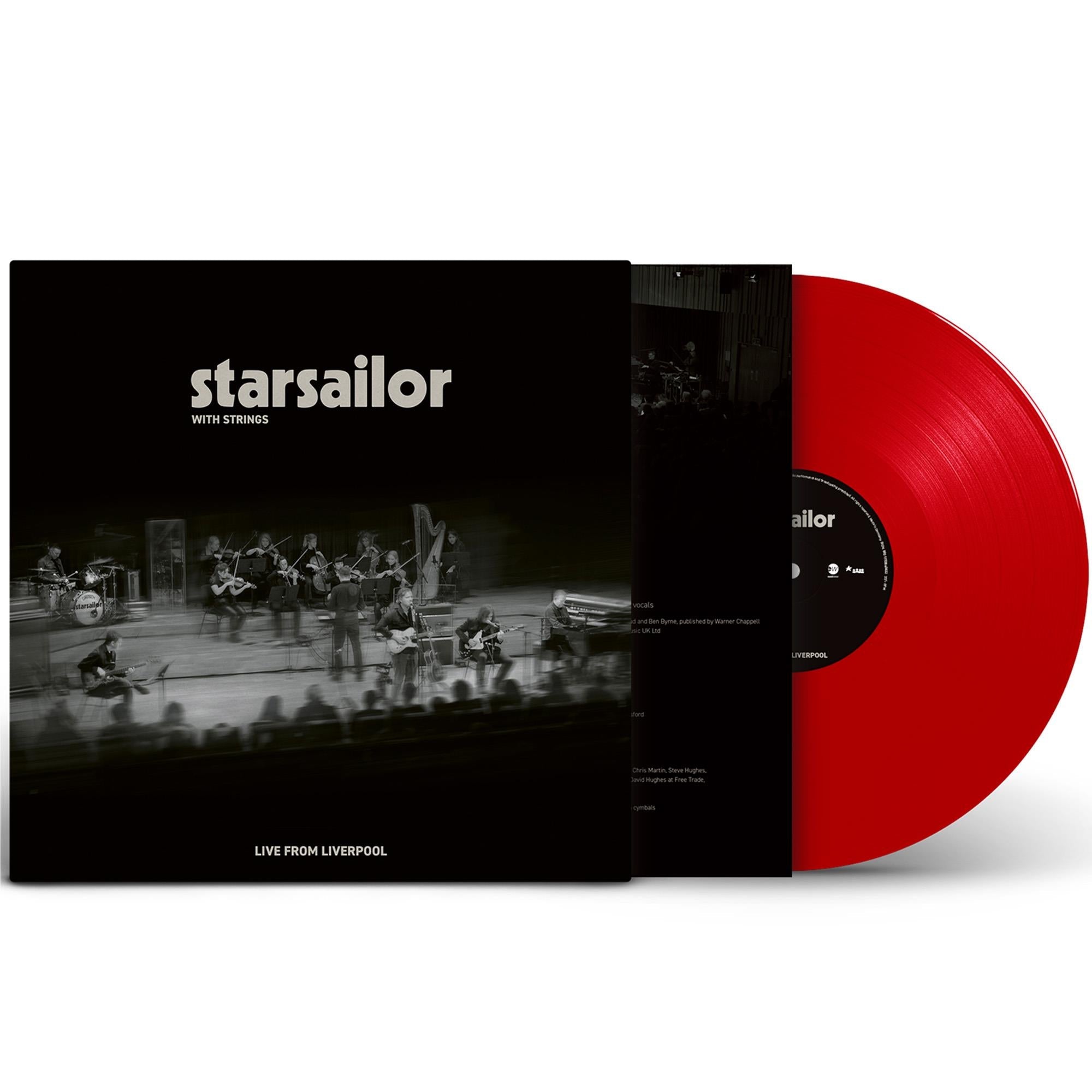 Starsailor With Strings: Live From Liverpool (Red Vinyl) - By:Starsailor
