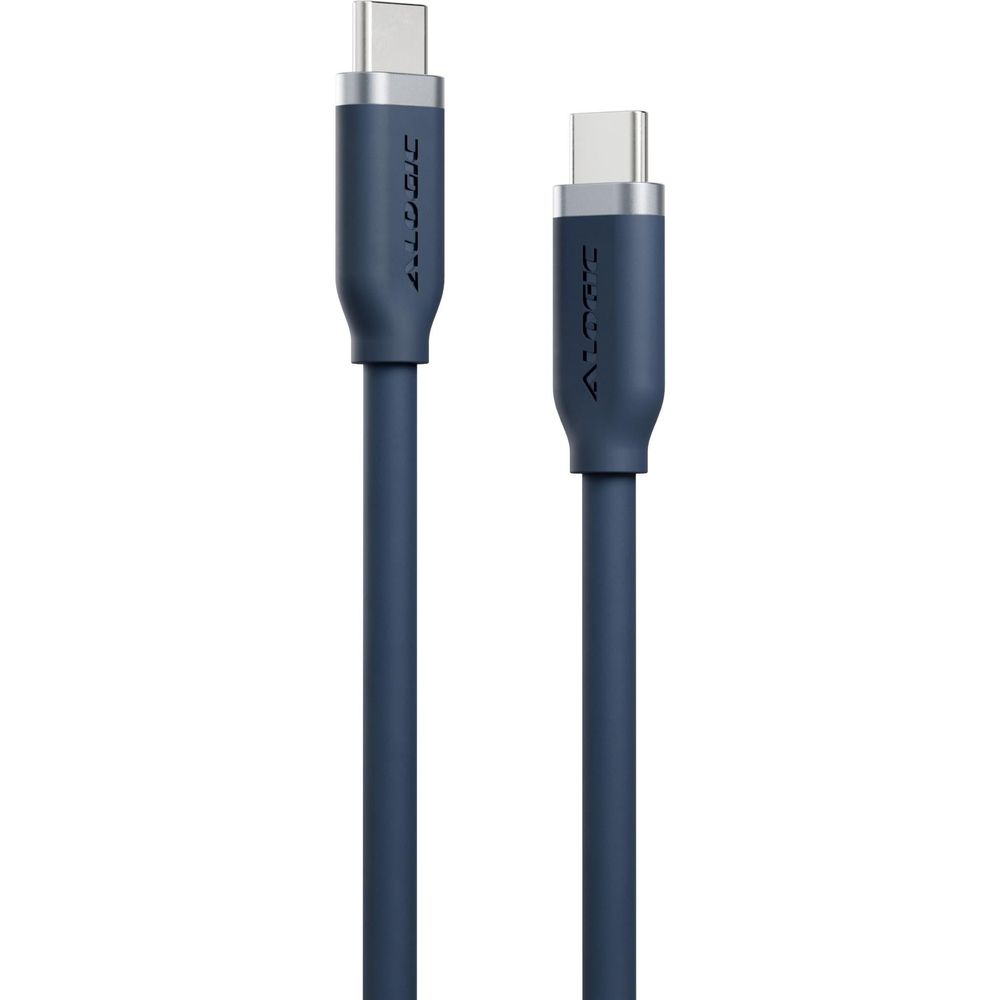 ALOGIC Elements Silicone 240W USB-C Cable [2m] (Dark Blue)